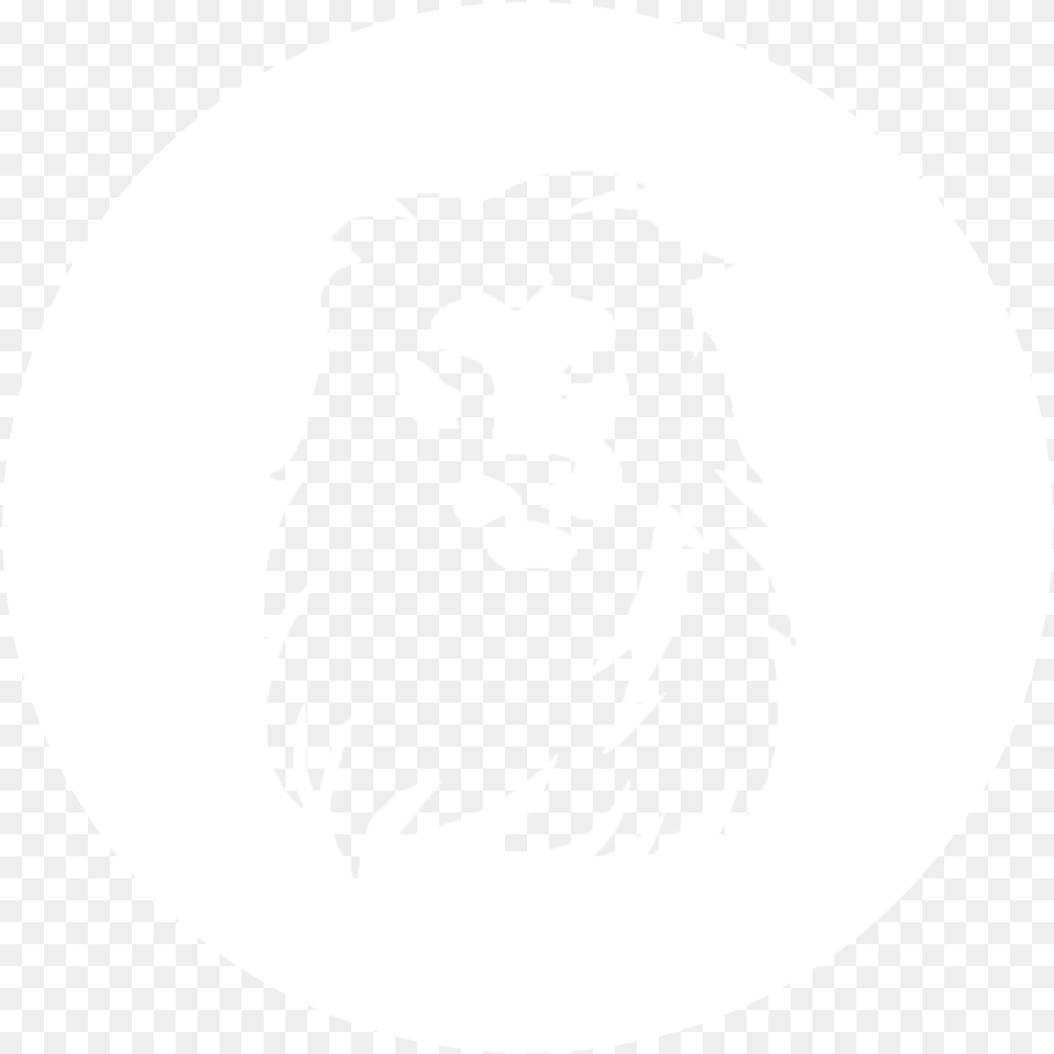 Wordpress Logo Clipart Lion Lion Cartoon Black, Stencil Free Transparent Png