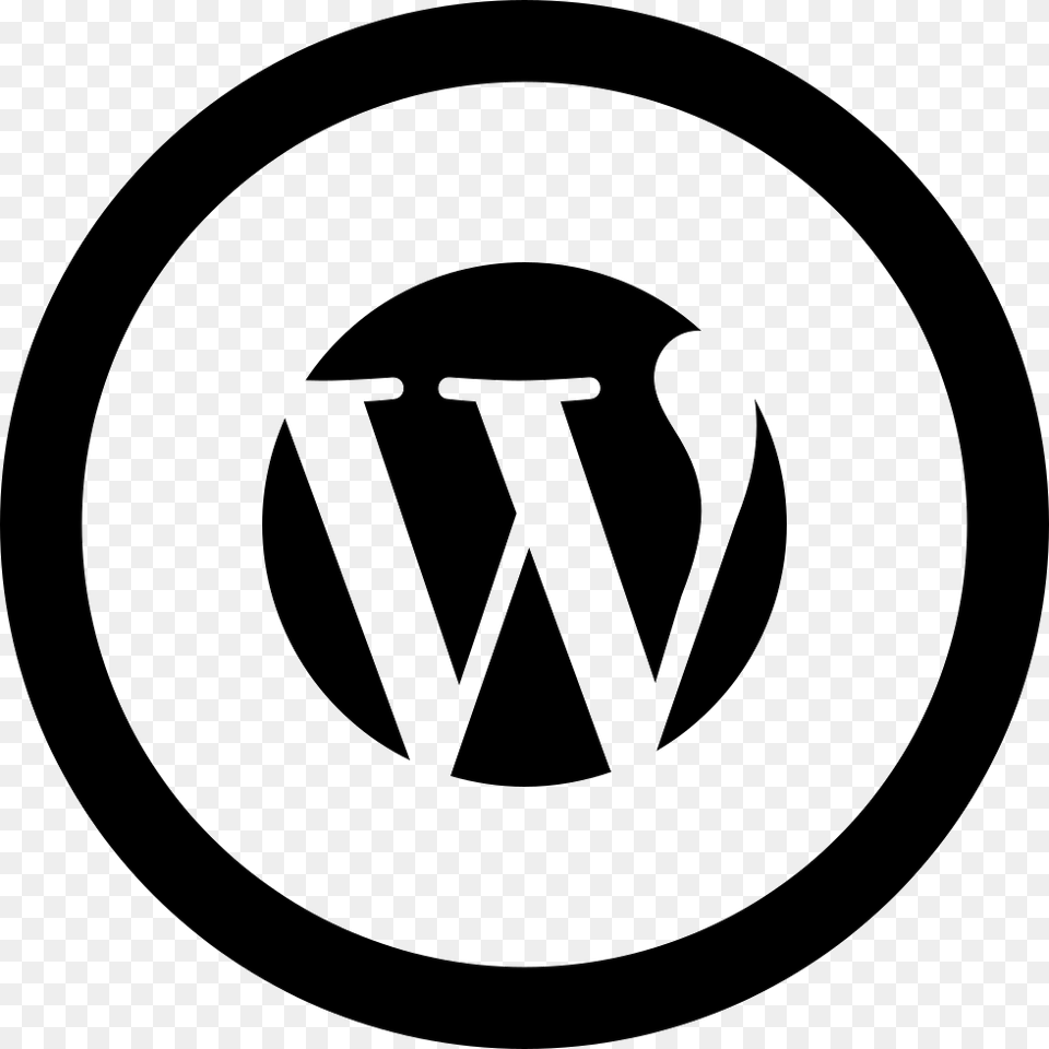 Wordpress Logo In Circular Button 2 Number In Circle, Ammunition, Grenade, Weapon Free Png Download
