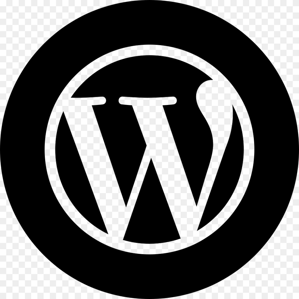 Wordpress Logo Transparent Background Wordpress Logo, Ammunition, Grenade, Weapon Png Image