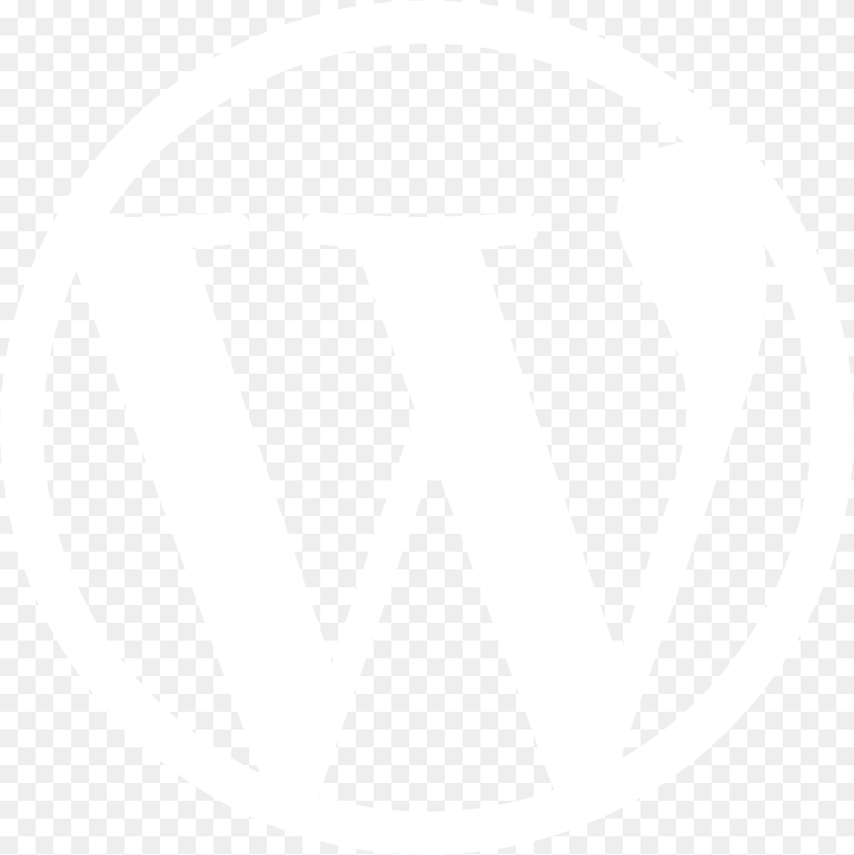 Wordpress Logo Transparent Black And White W Logo Free Png Download