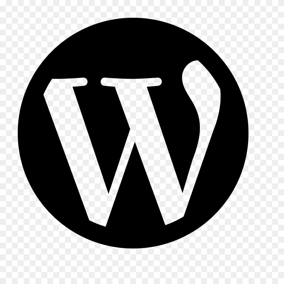 Wordpress Logo Wordpress Logo Images, Gray Free Png