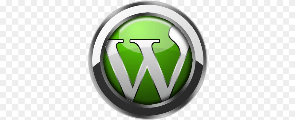 Wordpress Website Design Emblem, Green, Logo, Symbol Free Transparent Png