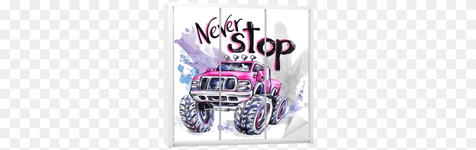 Words Never Stop Watercolor Painting, Book, Comics, Publication, Car Free Png Download