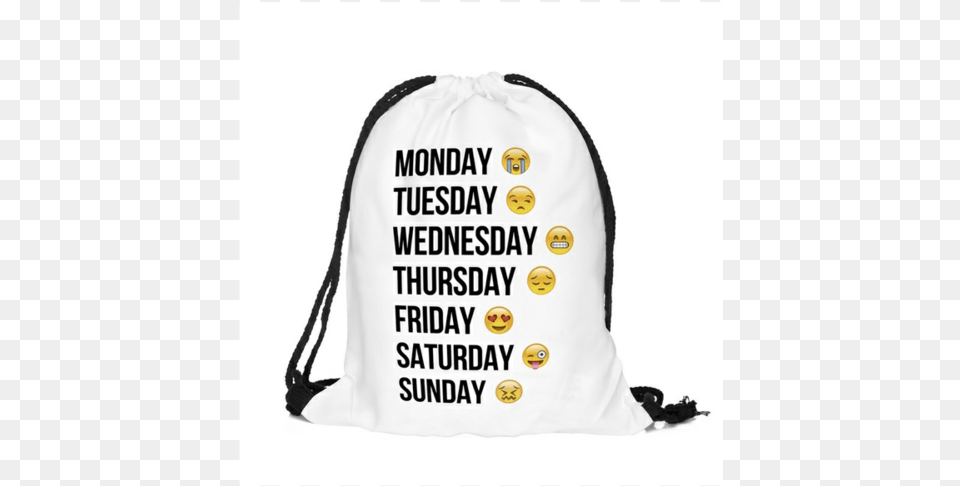 Worek Na Buty Emoji, Bag, Backpack Free Png