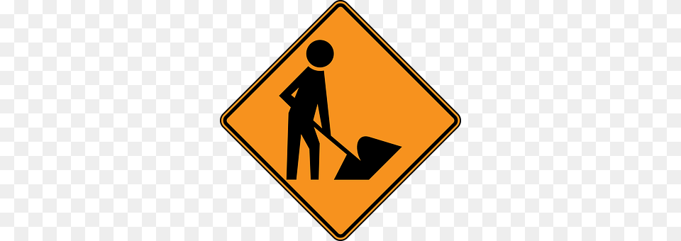 Work Sign, Symbol, Road Sign Free Png Download