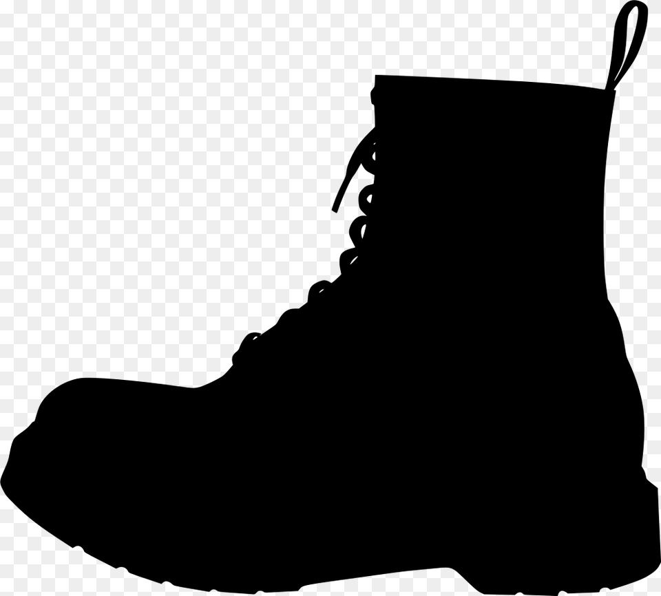 Work Boots, Gray Free Transparent Png