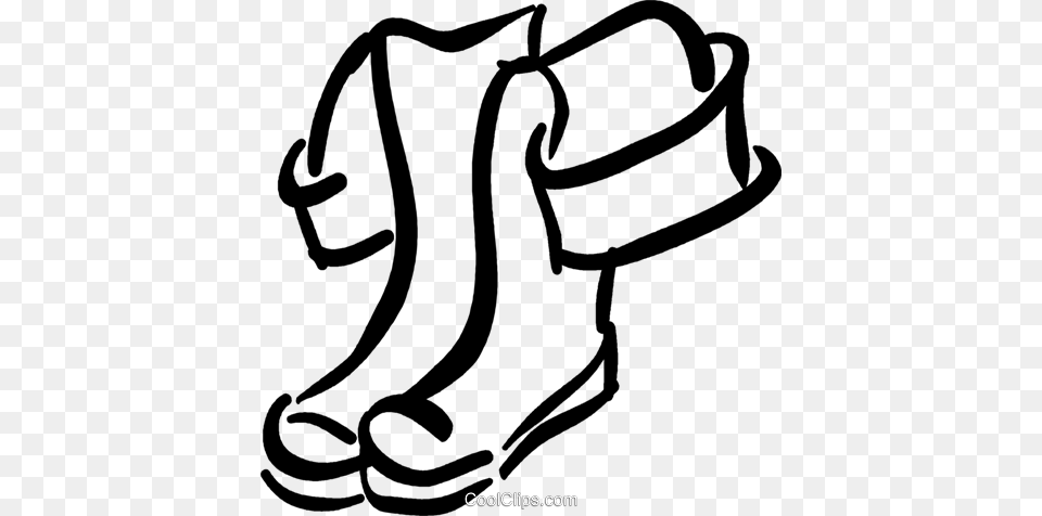 Work Boots Royalty Vector Clip Art Illustration, Clothing, Glove, Bag, Boot Png
