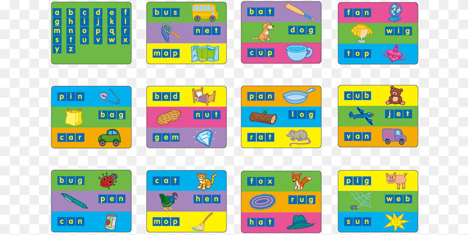 Work Cards For Word Building Center Letter, Text, Animal, Bird Png