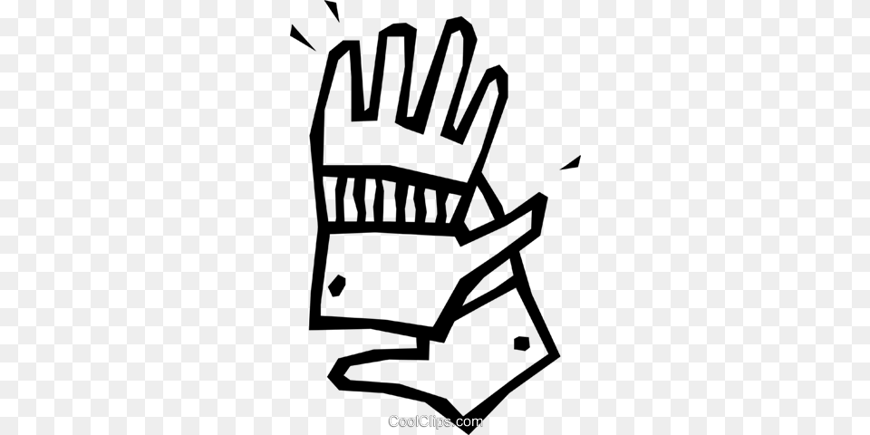 Work Gloves Royalty Vector Clip Art Illustration, Baseball, Baseball Glove, Clothing, Glove Free Png