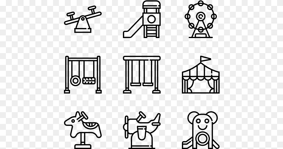 Work Icons, Gray Free Png Download