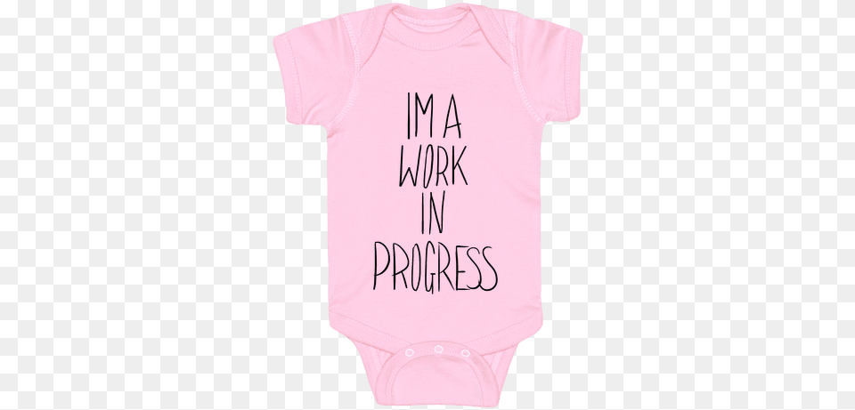 Work In Progress Baby Onesie, Clothing, T-shirt, Shirt Free Png