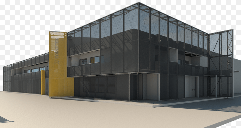 Work In Progress Brutalist Architecture, Building, Office Building, Hangar Free Png Download