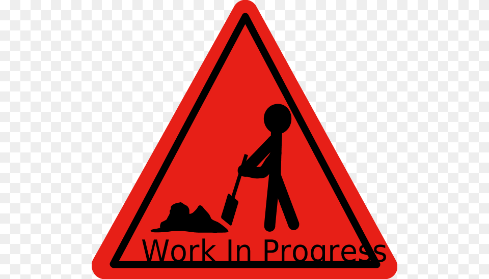 Work In Progress Icon Download Work In Progress Clipart, Sign, Symbol, Road Sign, Boy Free Transparent Png