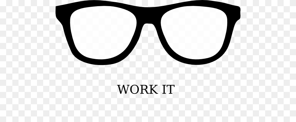 Work It Nerd Clip Art, Accessories, Glasses, Sunglasses, Smoke Pipe Free Png Download