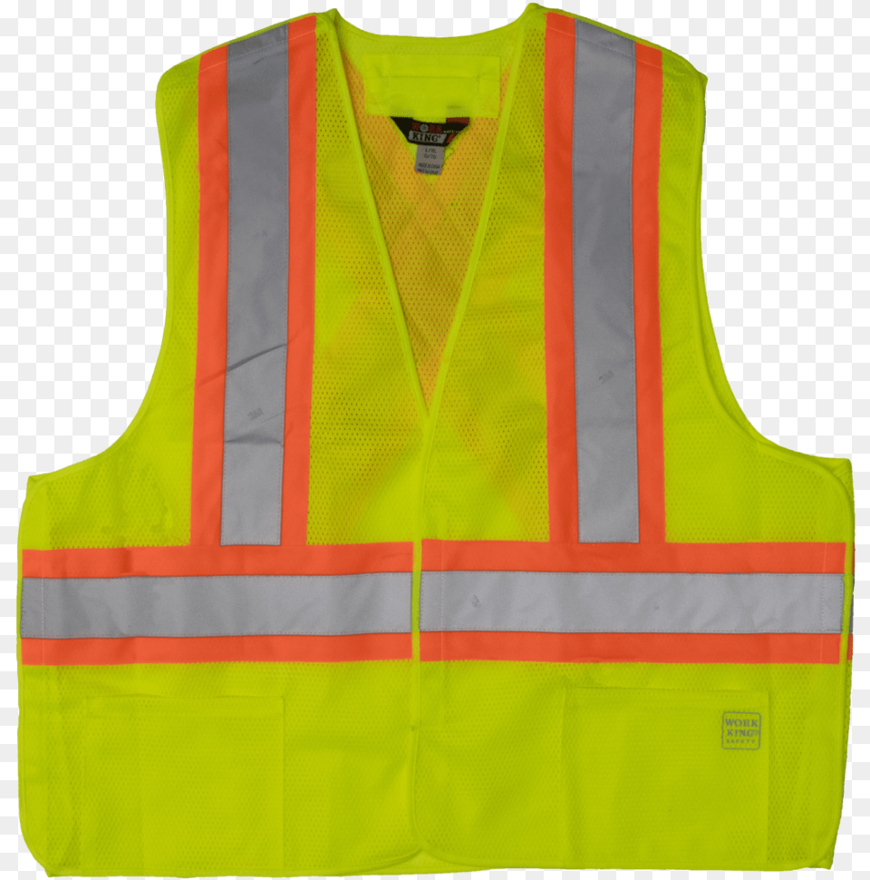 Work King Safety By Tough Duck Mens 5 Point Tearaway Sweater Vest, Clothing, Lifejacket Free Png Download