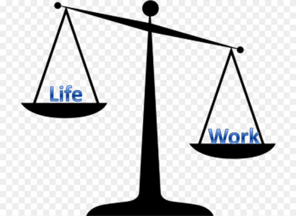 Work Life Balance Clipart Scales Of Justice, Text Free Transparent Png