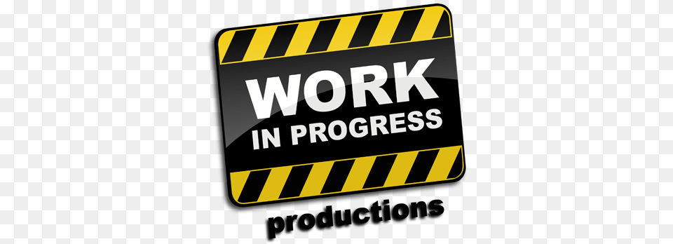 Work On Progress Logo, Fence, Clapperboard, Barricade Png Image