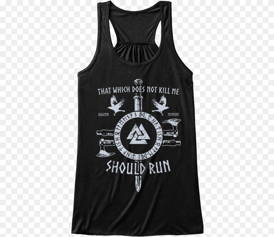 Work Out Because T Shirt, Clothing, Tank Top, Animal, Bird Png