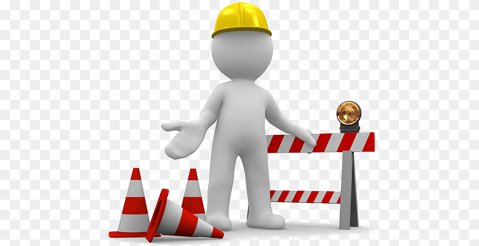 Work Picture Under Construction, Clothing, Hardhat, Helmet, Fence Free Png Download