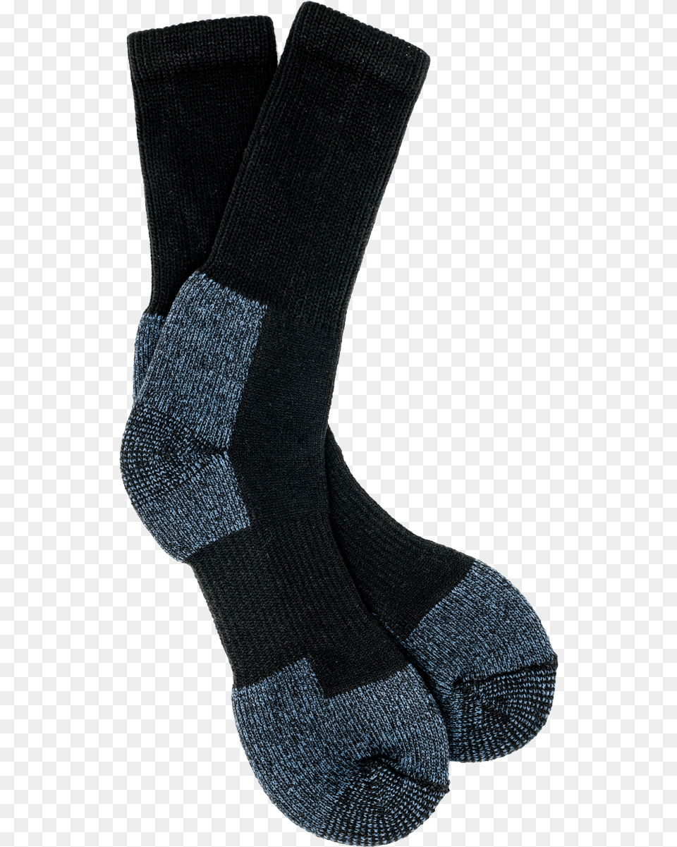 Work Steel Toe Crew Sock, Clothing, Hosiery Free Png