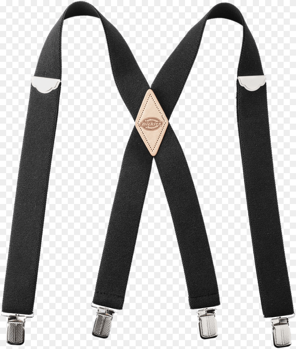 Work Suspenders Black Clip On Suspenders, Accessories, Clothing Free Png Download