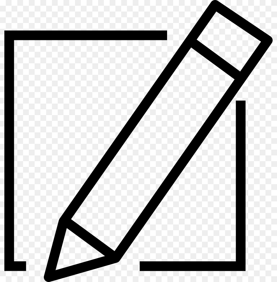 Work Svg Icon, Pencil Free Png Download