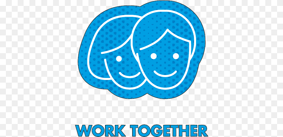 Work Together Black Outline Circle, Sticker, Logo, Leisure Activities, Person Free Png Download