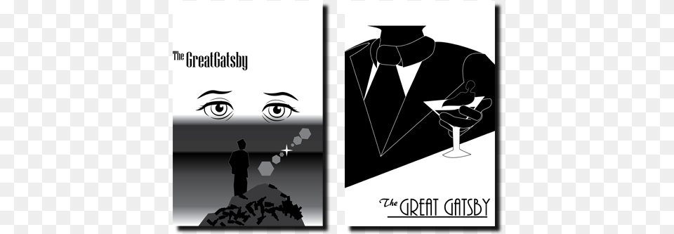 Work With The Great Gatsby Movie Design, Book, Comics, Publication, Person Free Png