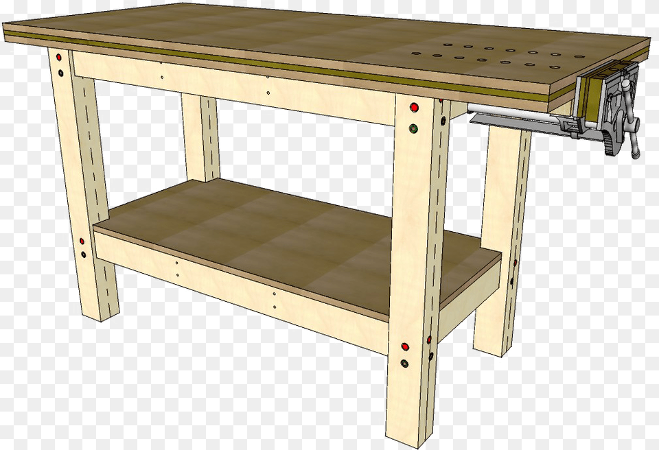 Workbench Photos Workbench Plan, Furniture, Plywood, Table, Wood Free Png Download