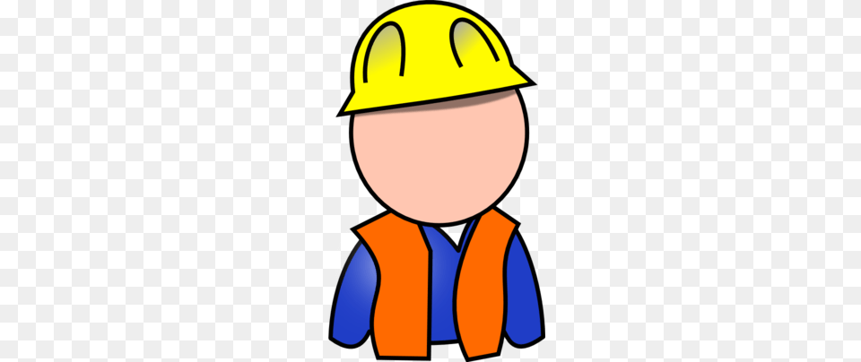 Worker Clip Art, Clothing, Hardhat, Helmet, Person Free Png