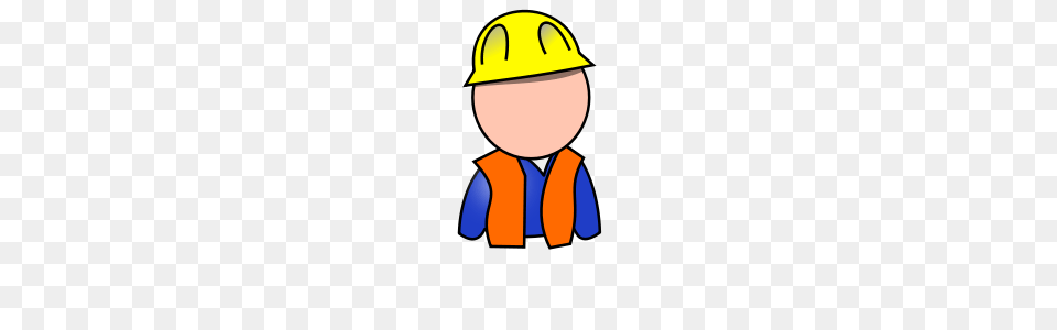 Worker Clip Arts For Web, Clothing, Hardhat, Helmet, Vest Png