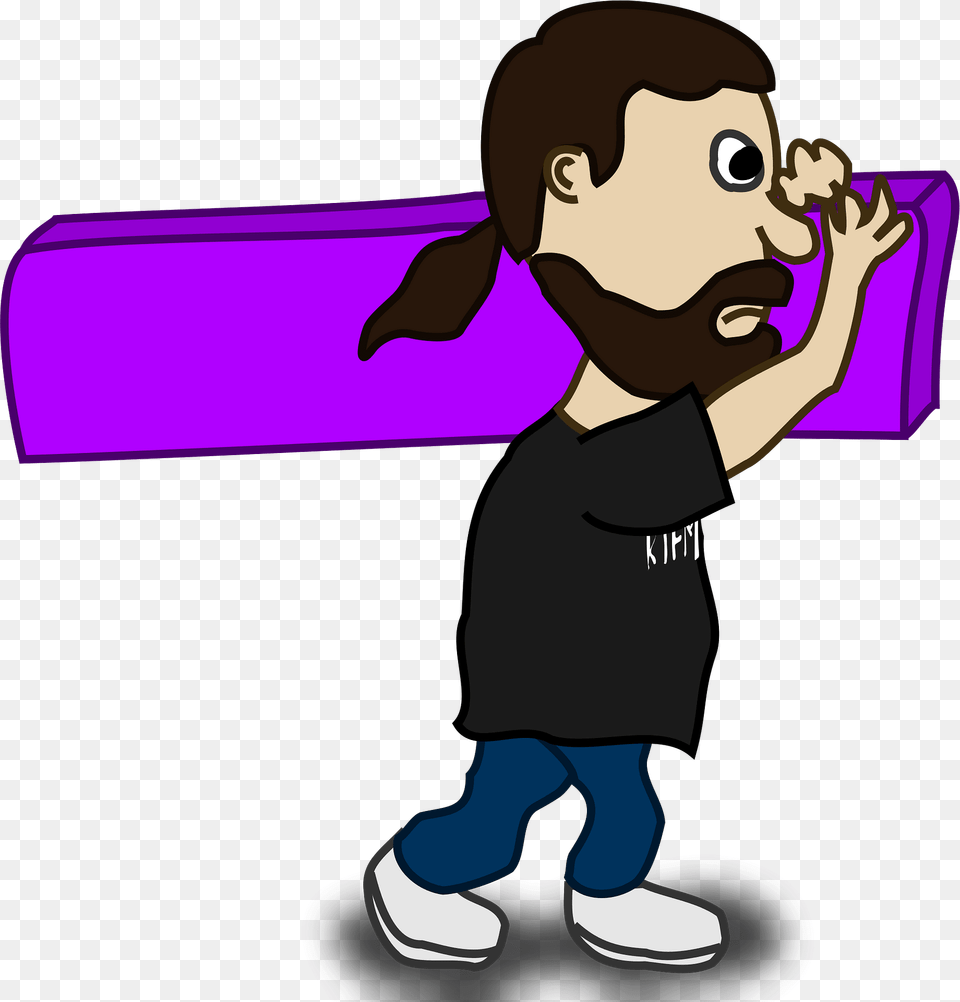 Worker Clipart, Baby, Person, Purple, Face Png