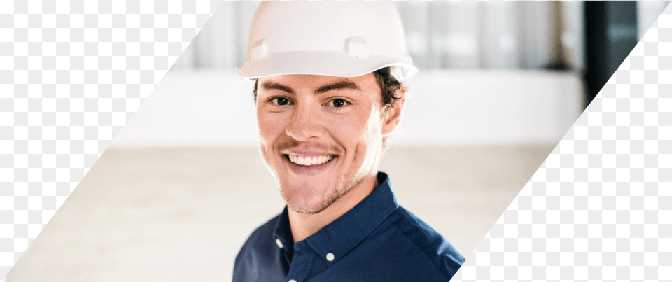 Worker In Hard Hat, Helmet, Clothing, Hardhat, Person Free Png