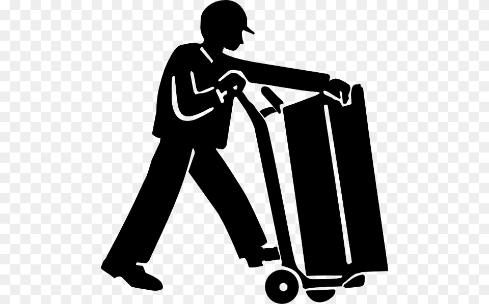 Worker Moving Trolley Svg Clip Arts Worker Clip Art, Adult, Male, Man, Person Free Png