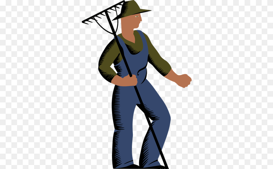 Worker Rake, Adult, Person, Woman, Female Png