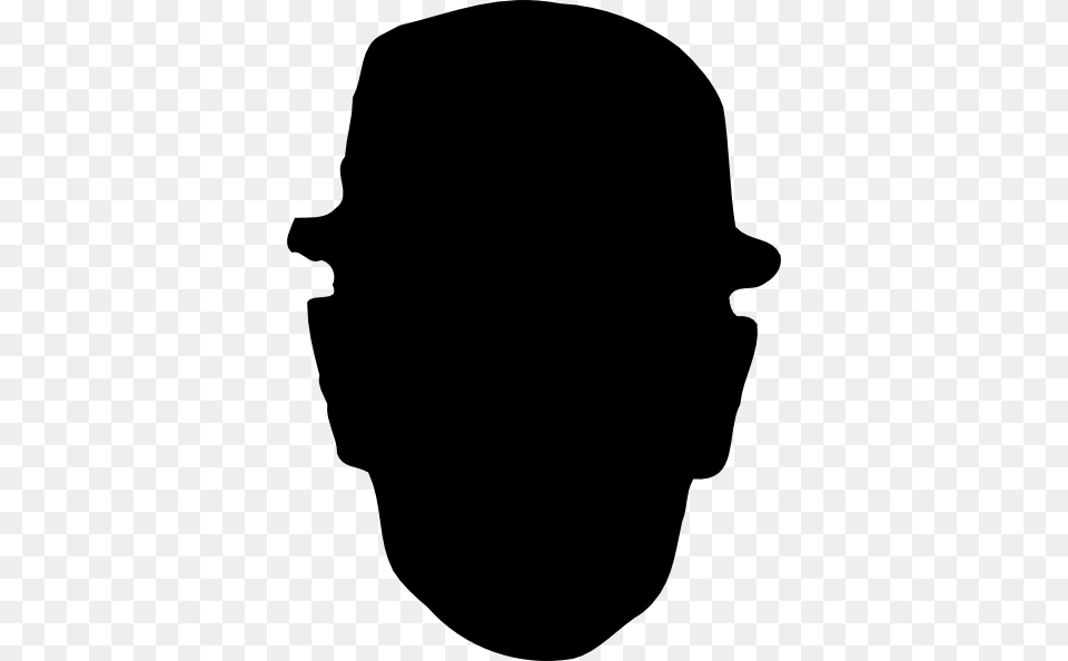 Worker Wearing Hard Hat Silhouette Clip Art, Stencil, Person Free Png