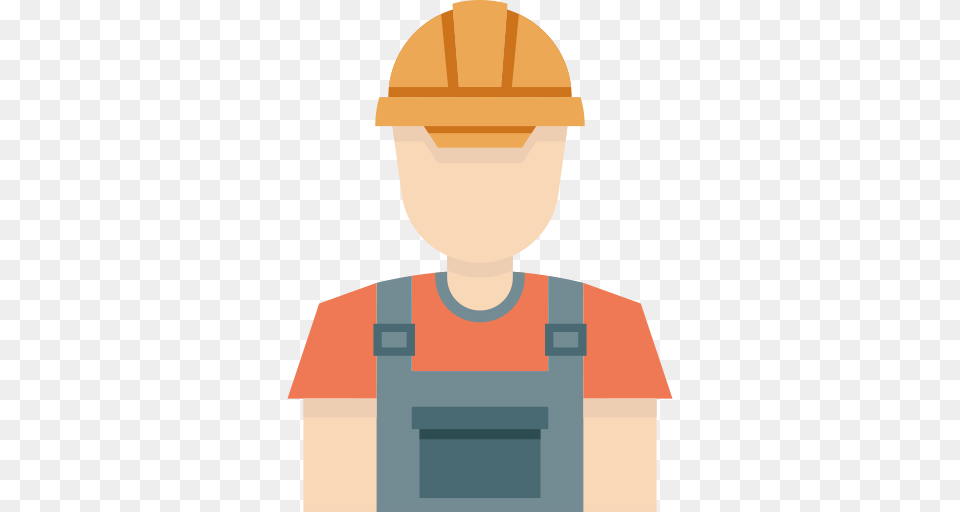 Worker Worker Icon With And Vector Format For, Clothing, Hardhat, Helmet, Adult Free Png Download
