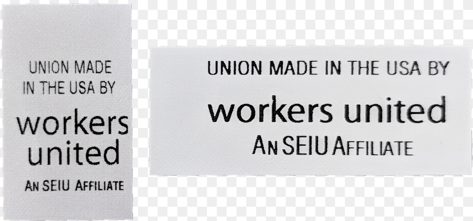 Workers United Label Workers United, Paper, Text Free Png Download