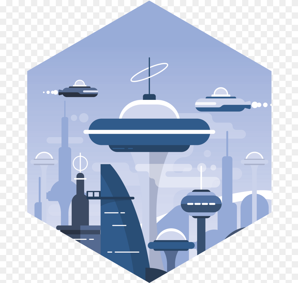 Workflow Is Just A Phase A Futuristic City Skyline Luxury Yacht, Urban Png Image