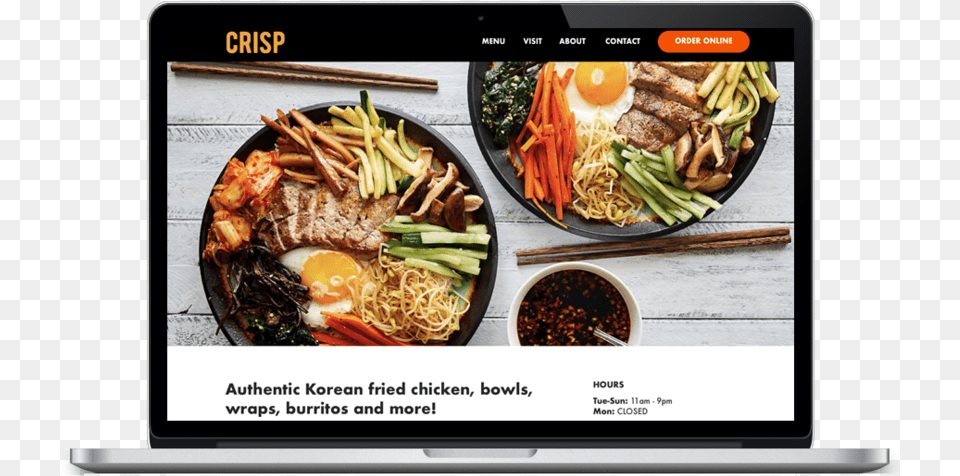 Workflows Laptop Mockup New Ui Bibimbap, Food, Lunch, Meal, Noodle Free Png