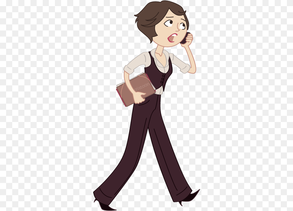 Working Girl 1 Image Working Girl Cartoon, Book, Publication, Comics, Person Free Transparent Png