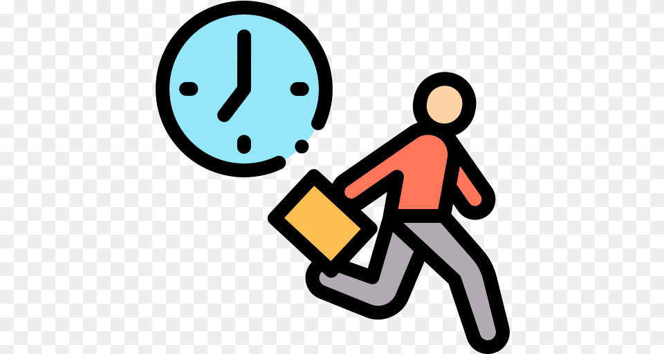 Working Hours People Icons Icon Bedtime, Person, Walking, Astronomy, Moon Free Png