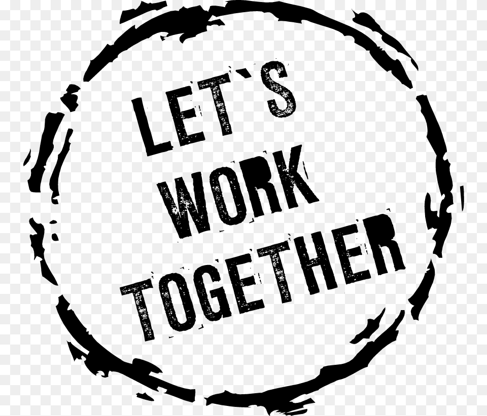 Working Together Clipart Look, Gray Free Png