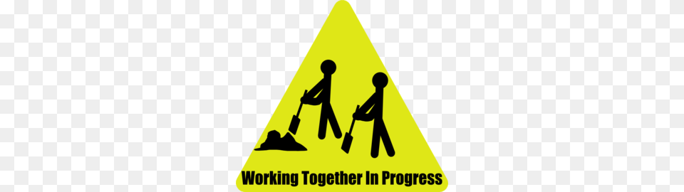 Working Together In Progress Clip Art, Sign, Symbol, Cleaning, Person Png Image