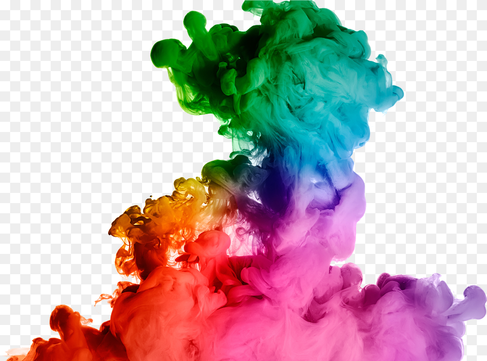 Working With Brutal Honesty And Pragmatism Lakhdata Rainbow Ink In Water, Smoke, Baby, Person Free Png