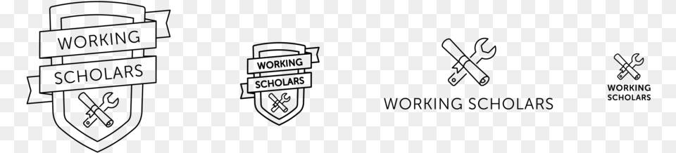 Workings Scholars Logos Katya Austin Calligraphy, Gray Free Transparent Png