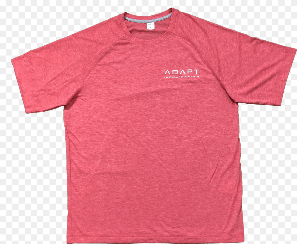 Workout Tee Light Red Png