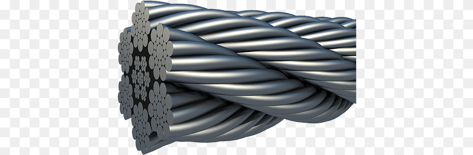 Workover Rig Winch Line, Steel Png