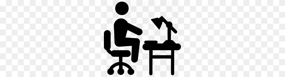 Workplace Clipart, Stencil, People, Person, Silhouette Png Image