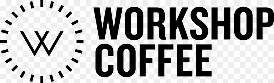 Workshop Coffee Logo Black And White, Gray Png
